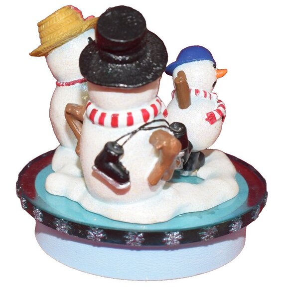 Meet the Flakes Y205 Juniors on Thin Ice Candle Topper with box 2002 - Picture 3 of 8